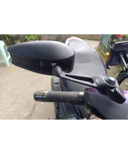 Moto Arch Napoleon Anti Glare Motorcycle Rear View Universal Mirrors