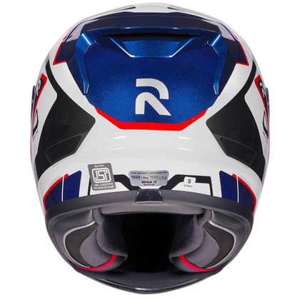 HJC Rpha 12 Brels Carbon Fiber MC21 Helmet (ECE 22.06) - White Blue Red
