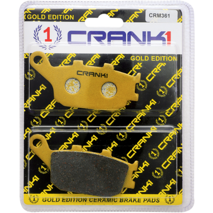 Crank1 Ceramic Brake Pads for Kawasaki Versys 1000