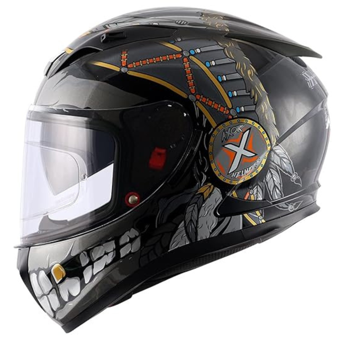 AXOR Street Freedom Helmet Black Silver - AXOR