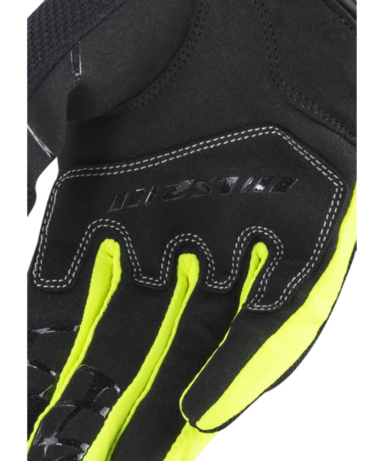 LS2 Dart 2 Riding Gloves - Black Hi-Viz Yellow