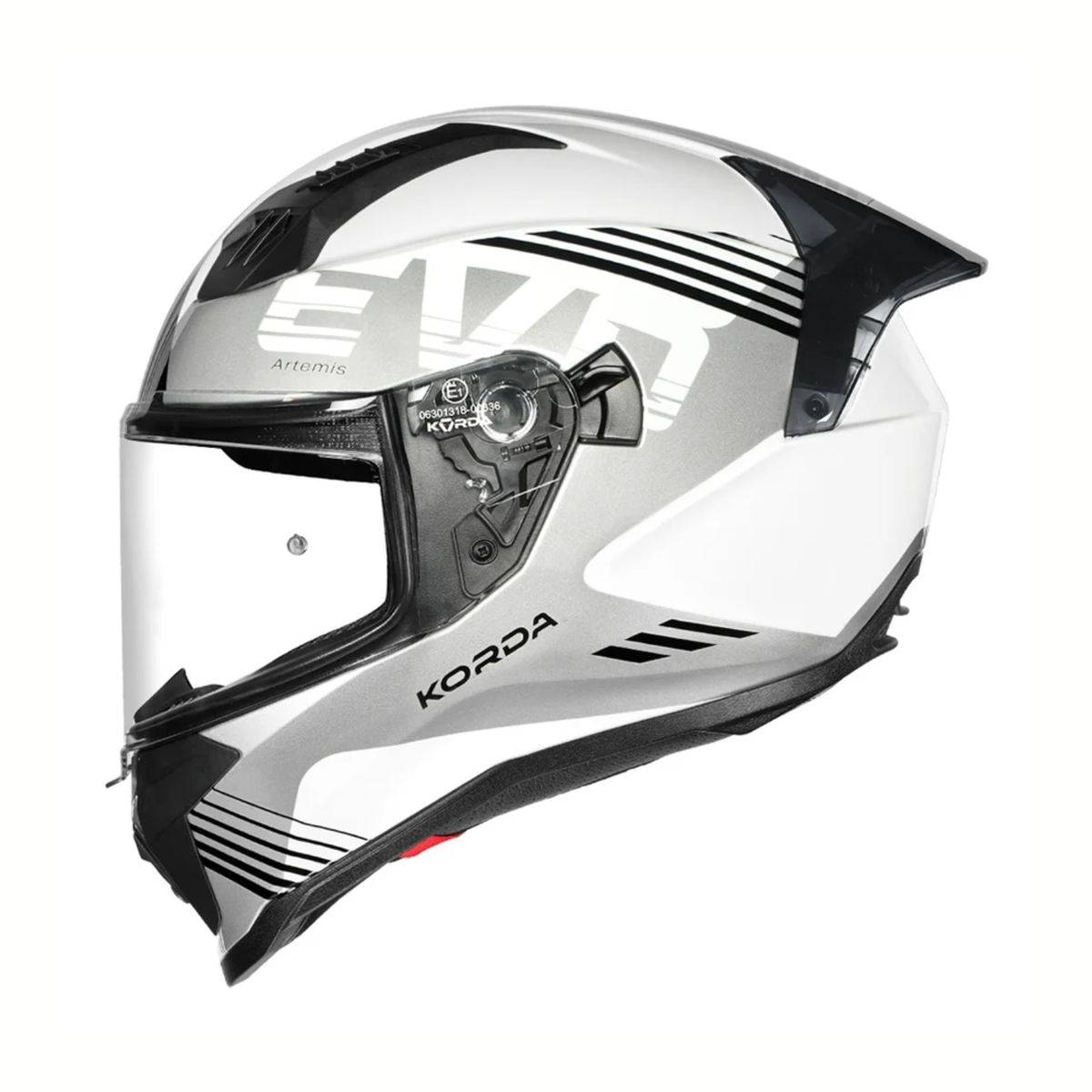 Korda EVO Artemis Helmet - Gloss White Grey