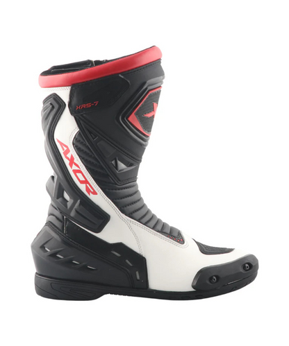 Axor Slipstream Pro Riding Boots - Black White Red