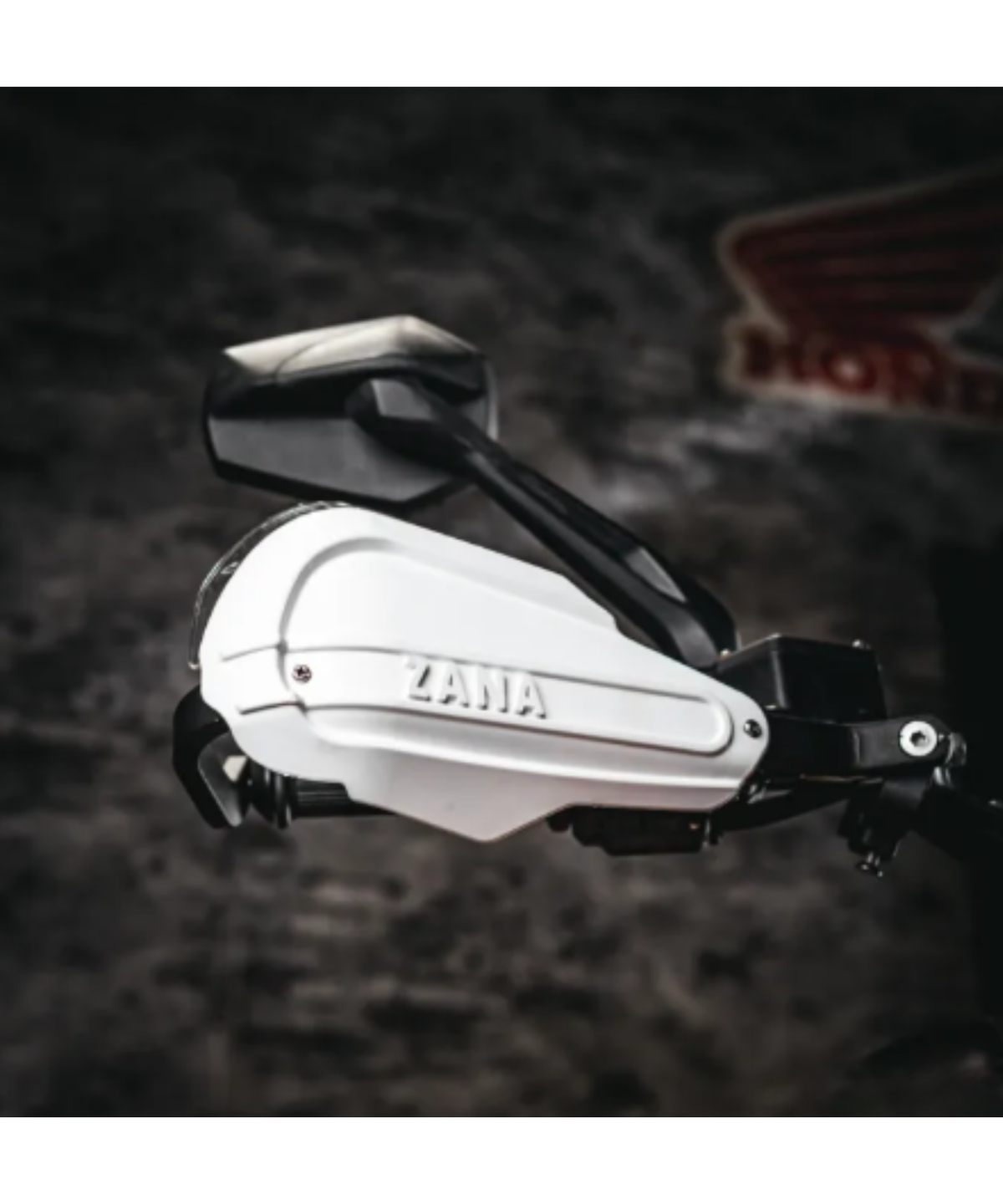 Zana KTM ADV 390 (2025) Hand Guard - White - ZI-8614-WW - Zana