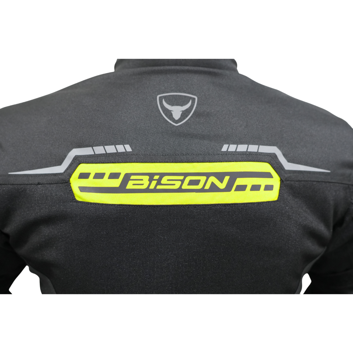 Bison ProGear Clavis Riding Jacket - Black Neon