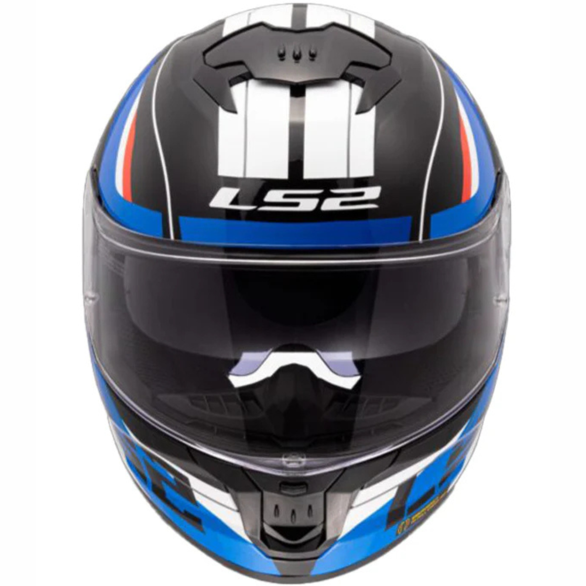 LS2 FF320 Stream II Bolt Helmet - Gloss Red Blue - LS2