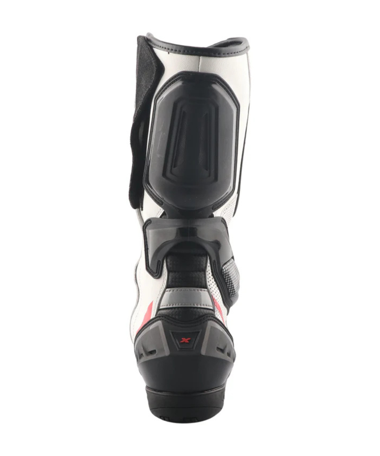 Axor Racer Tec Riding Boots - Black White Red