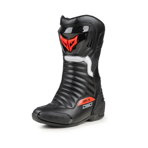DSG GP X Riding Boots - Black Red