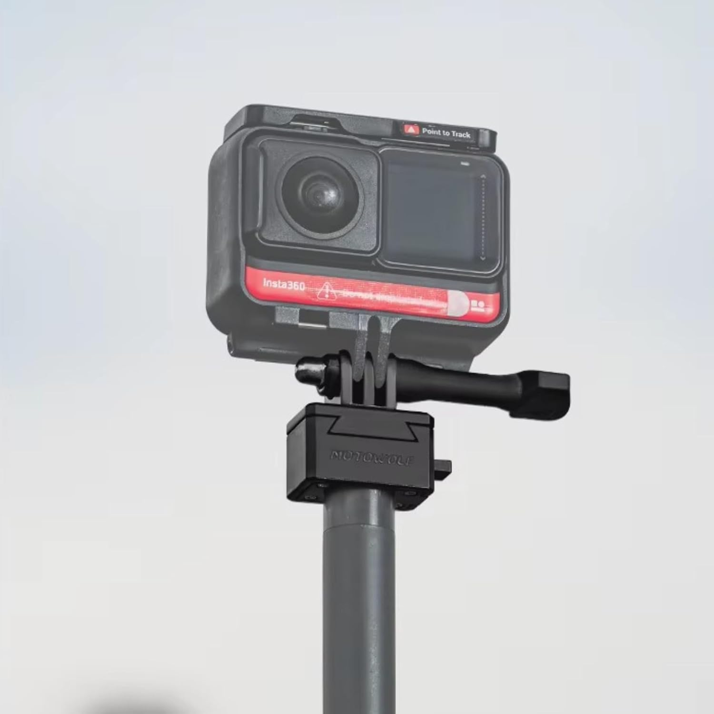 Motowolf Action Camera Quick Release Adapter with 1/4 Inch Screw