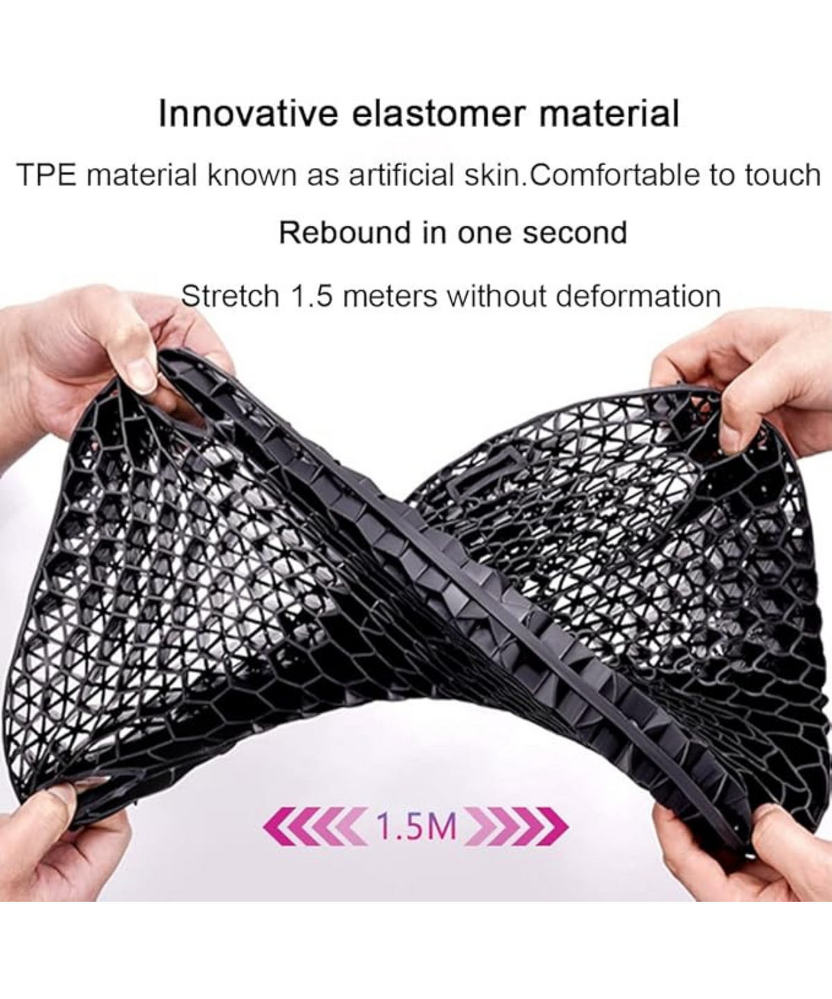 Moto Arch Breathable Honeycomb seat Cushion Beta - Bikester Global