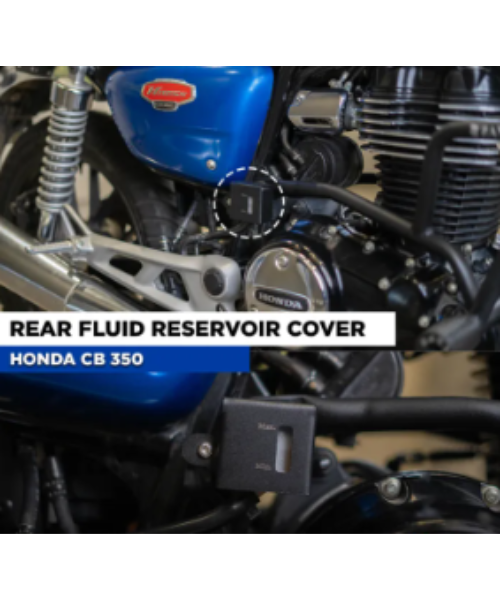 Zana Rear Fluid Reservoir Cover for Honda NX500 / CB350 / RS - ZI-8256