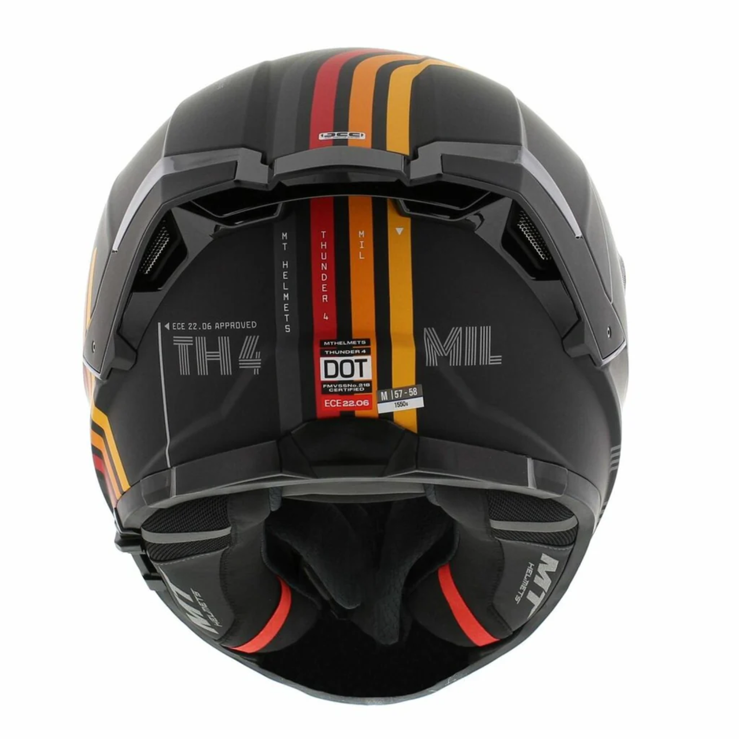 MT Thunder 4 SV MIL A11 Helmet - Gloss Black