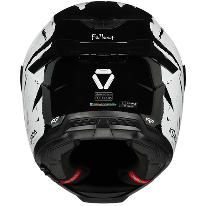 Korda Icon Fallout Helmet - Gloss White