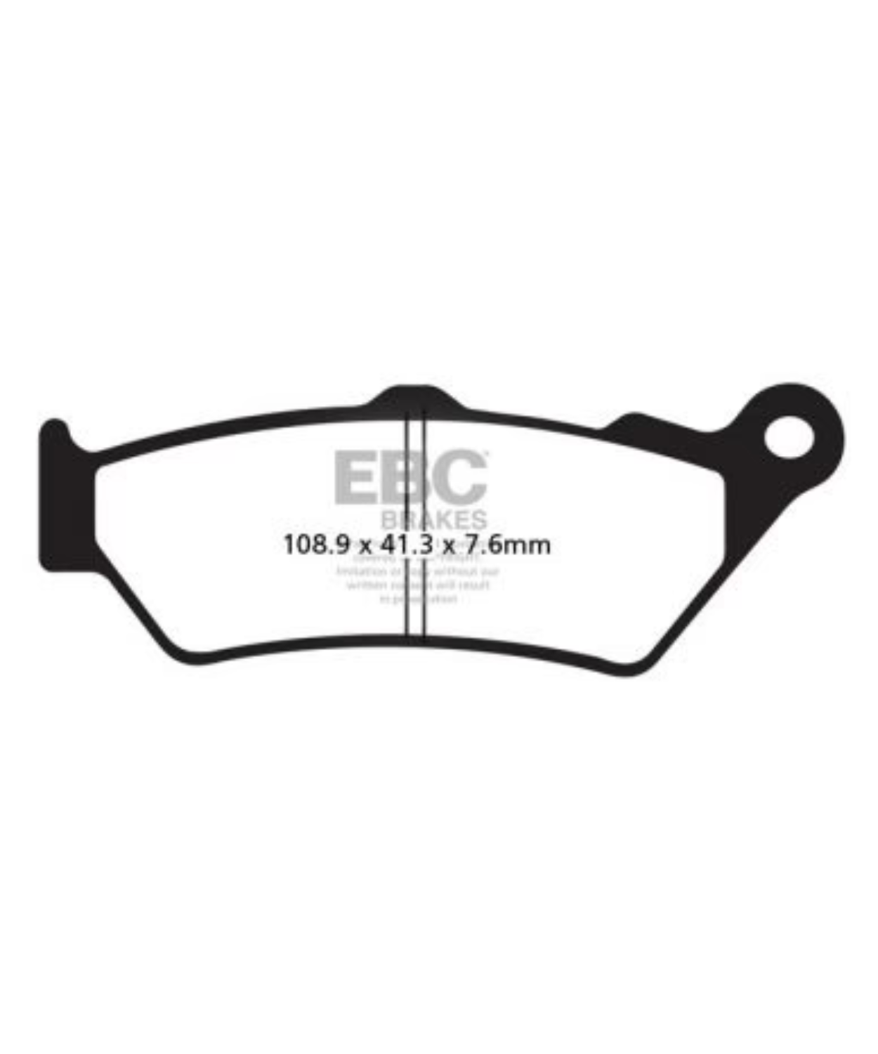 EBC Triumph Speed Triple 1050 Fully Sintered Double H Brake Pads