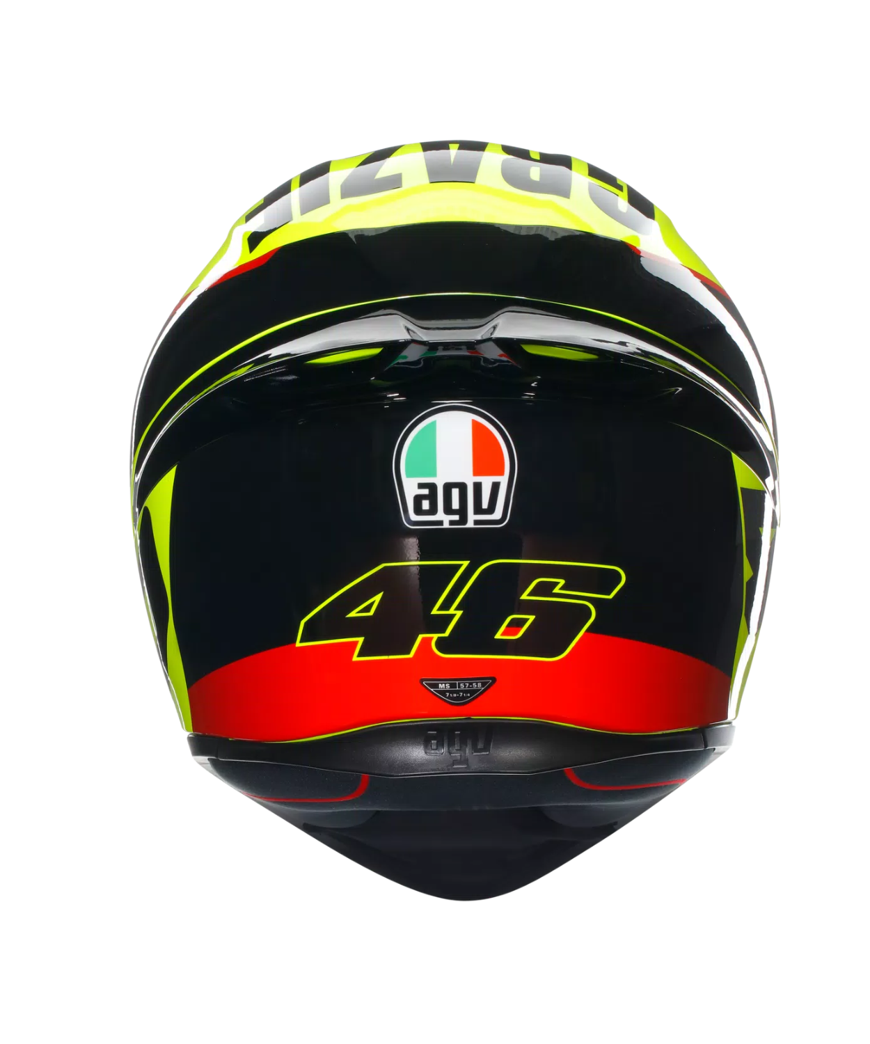 AGV K1S Grazie Vale 018 Helmet - Gloss Yellow Black