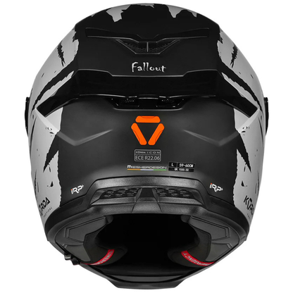 Korda Icon Fallout Helmet - Matt Silver