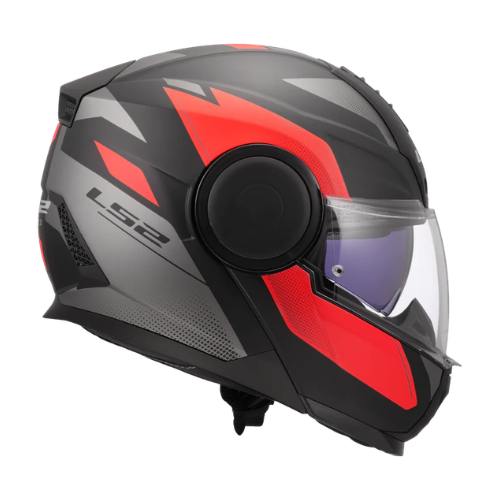 LS2 FF902 Scope ll Duria Helmet - Matt Black Red - LS2