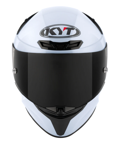 KYT TT-Revo Plain Helmet - Gloss Sea Blue