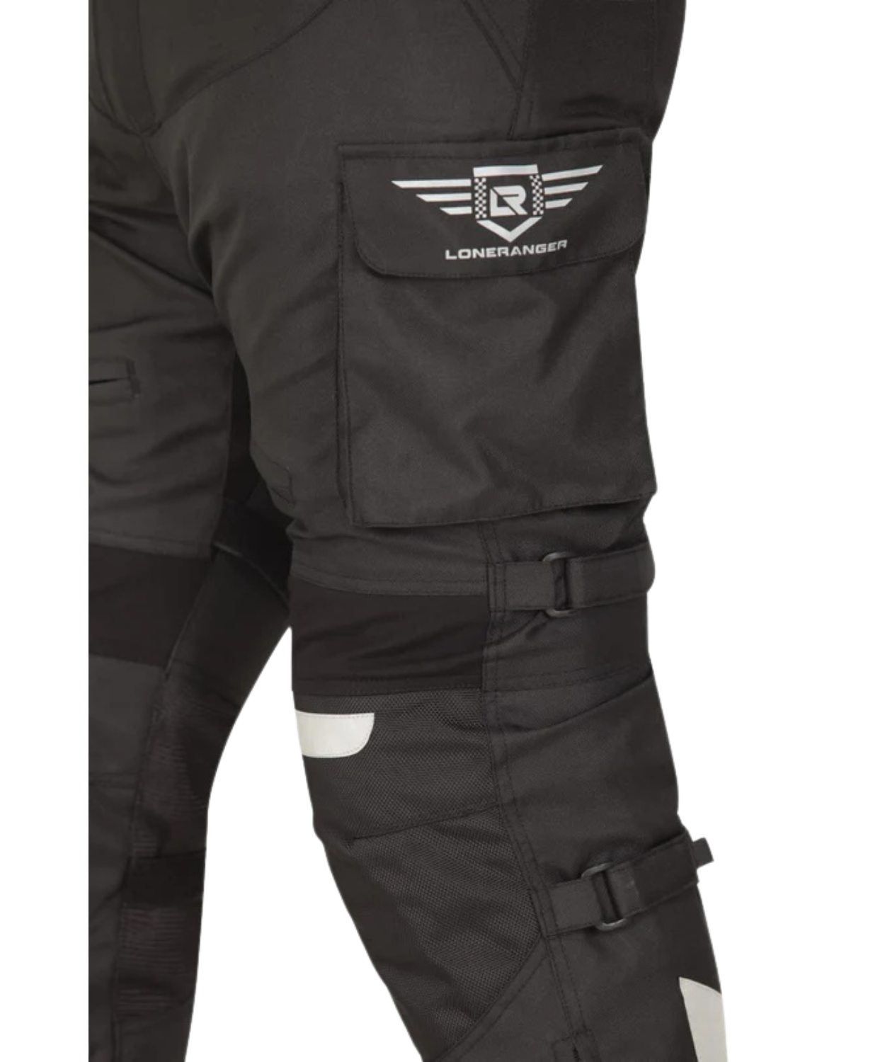 Lone Ranger Trotter Riding Pant with Tail Bone Protector - Black