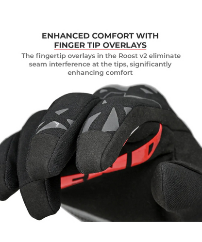 Viaterra Roost V2 Offroad Motorcycle Gloves - Black