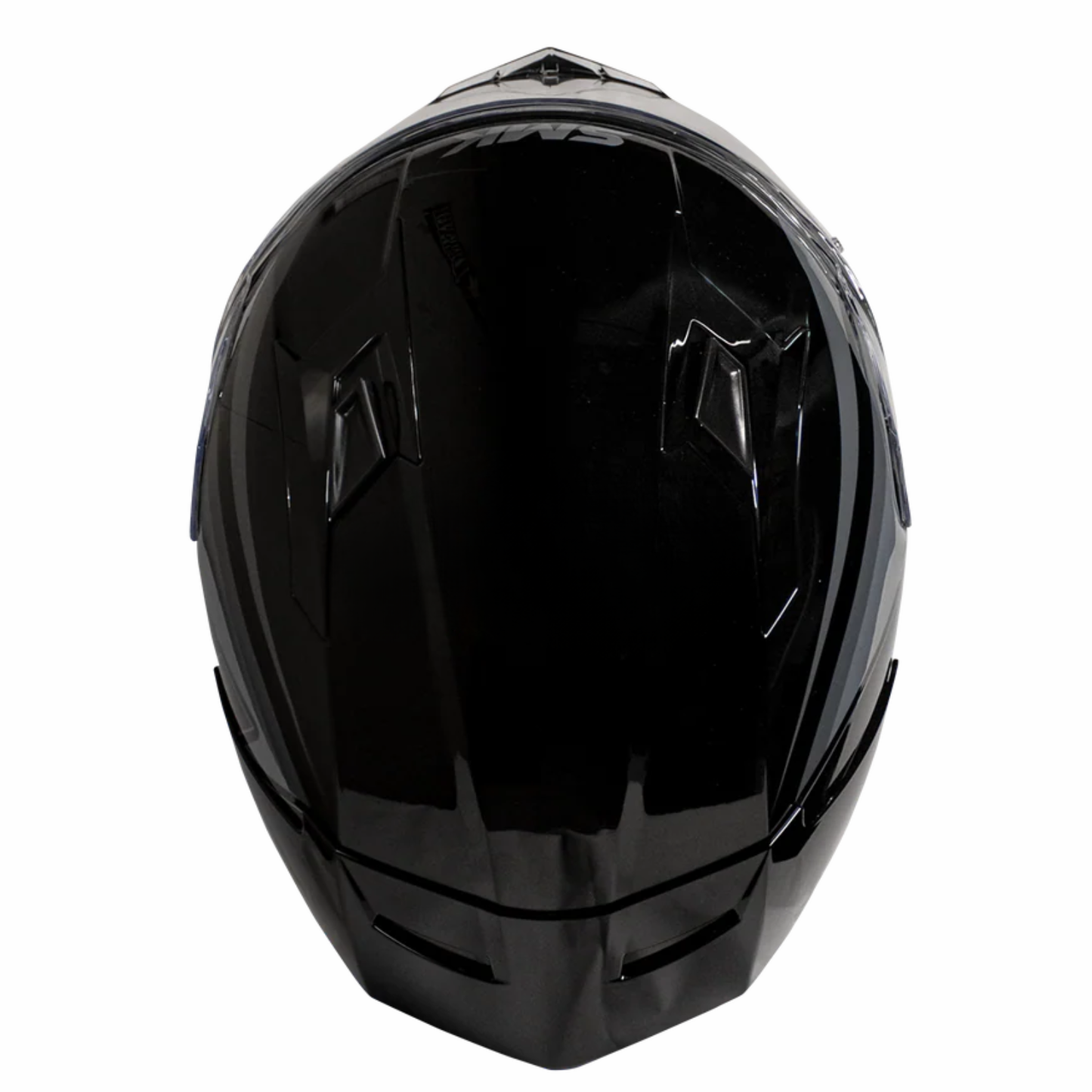 SMK Stellar Stage GL262 Gloss Black Grey Helmet