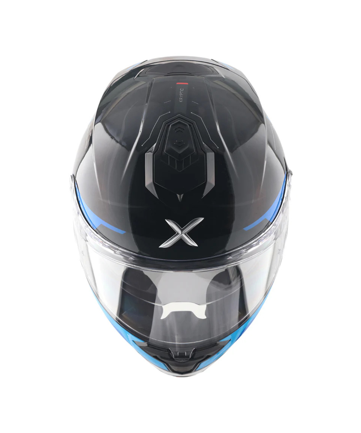 Axor Brutale Kryptic Dual Spoiler Helmet - Black Blue