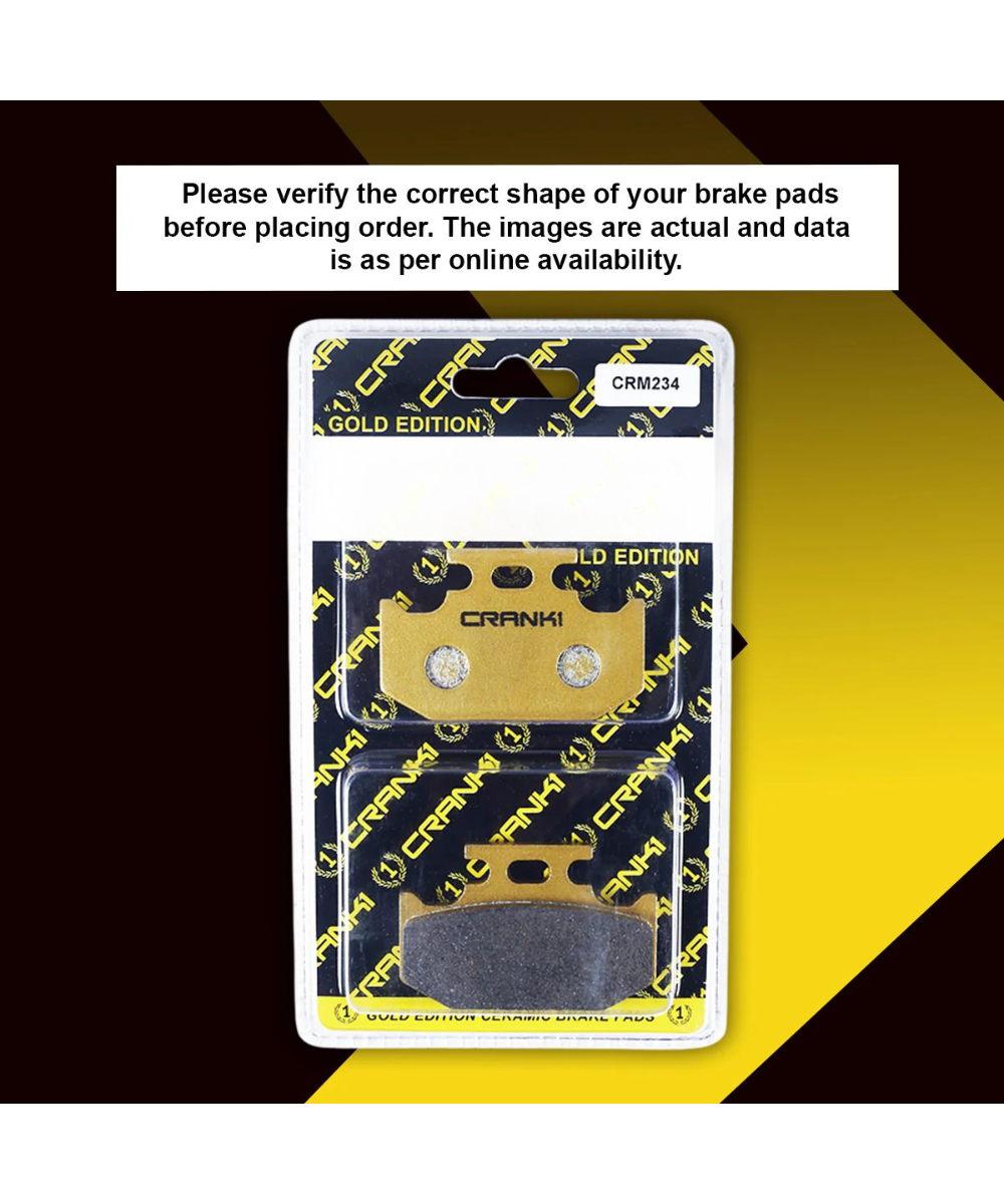 Crank1 Yamaha MT 15 Ceramic Brake Pads