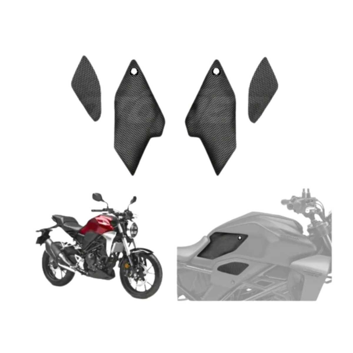 Mototrendz Honda CB 300R Traction Pads