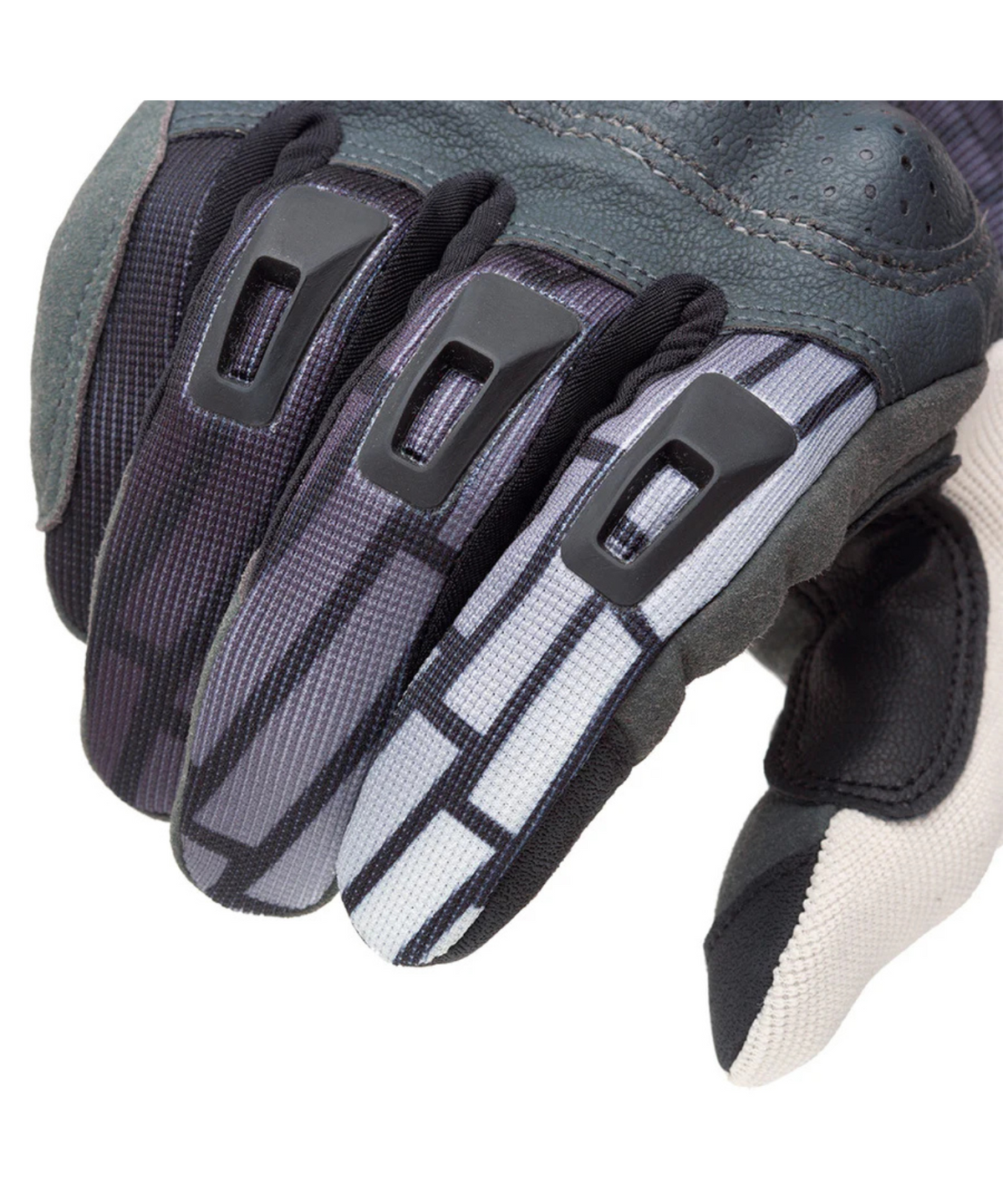 Tucano Urbano Stacca Riding Gloves - White Grey - Tucano Urbano