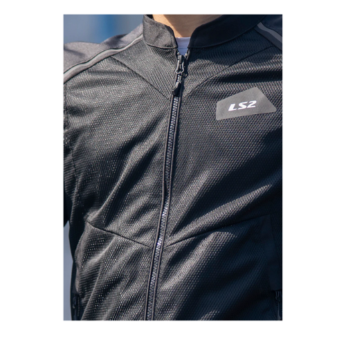 LS2 Breeze Man Riding Jacket - Black