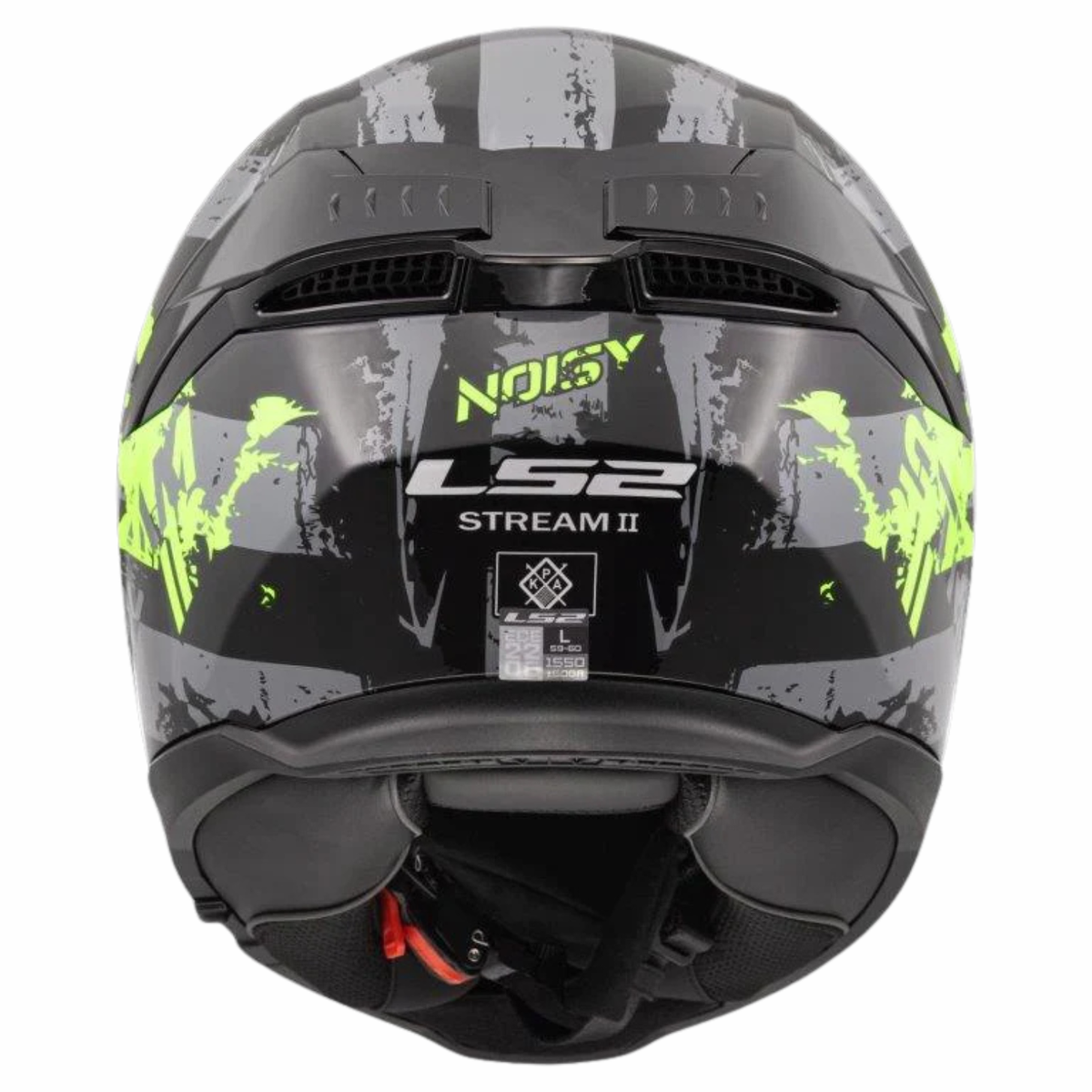 LS2 FF320 Stream II Noisy Helmet - Yellow Black - LS2