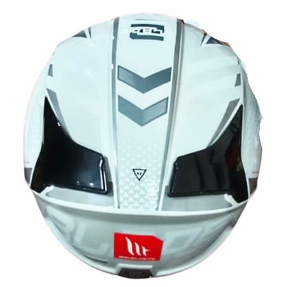 MT Blade 2 SV Rhapsody A2 Helmet - Gloss Silver Grey