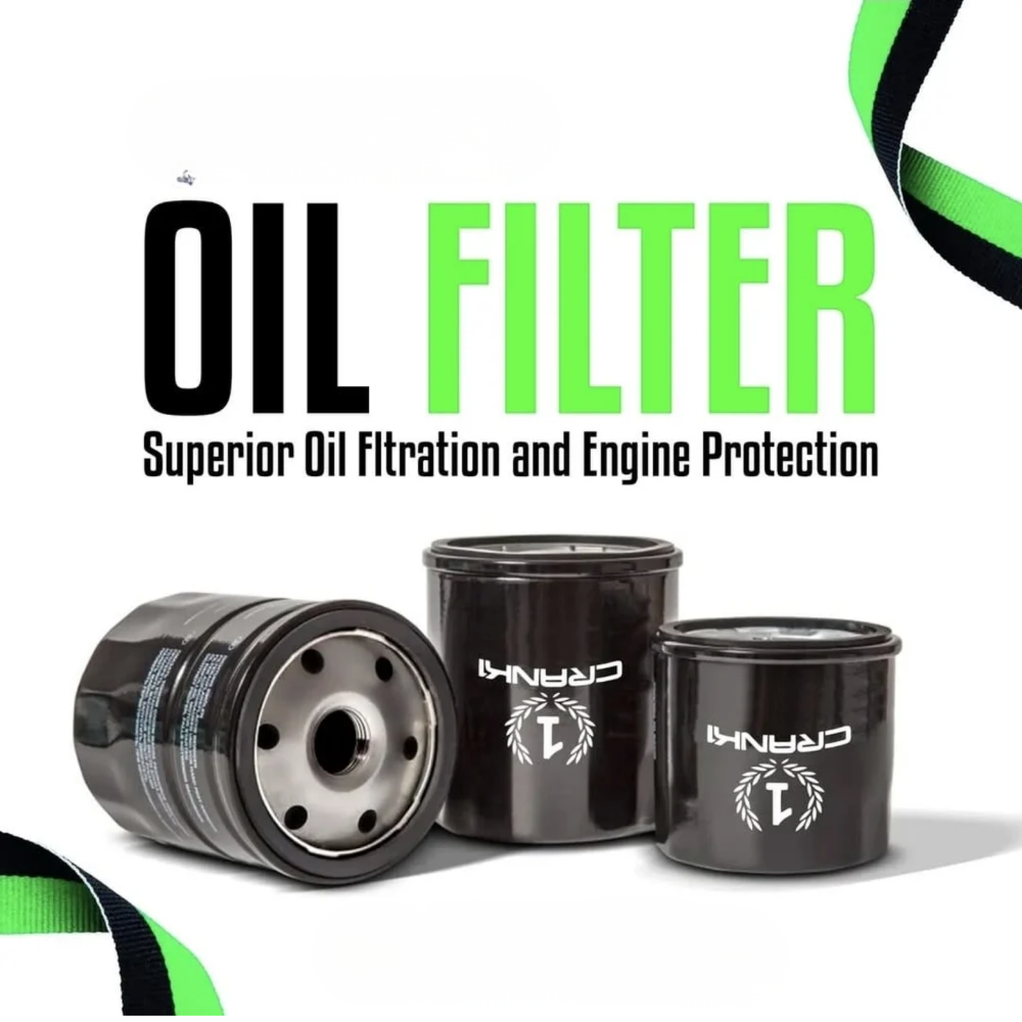 Crank1 Royal Enfield Interceptor 650 (2018 Onwards) Performance Oil Filters - CPO-515