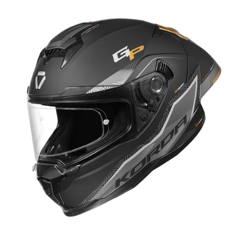 Korda Sonic Rapide Helmet - Matt Black Gold
