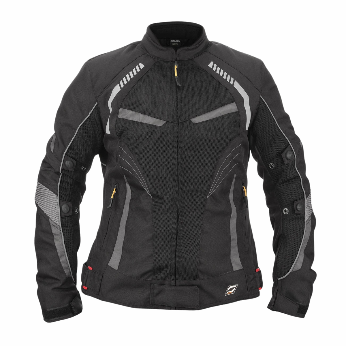Solace Asmi V3.0 Women's Riding Jacket - Black Grey