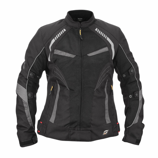 Solace Asmi V3.0 Women's Riding Jacket - Black Grey
