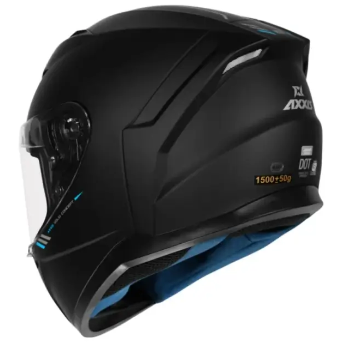 Axxis Segment Solid Matt Black Helmet - Axxis