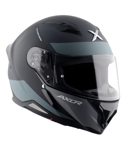 Axor Hunter Turbo Helmet - Dull Black Grey