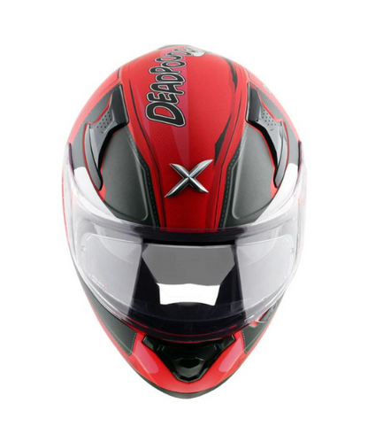 Axor Apex Marvel Deadpool Helmet - Dull Red Black