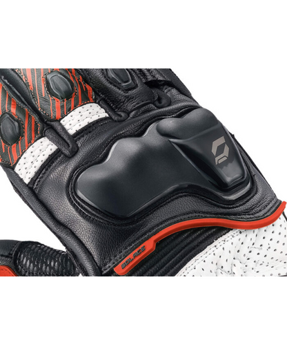 Solace Furious V3.0 CE Riding Gloves - Black White Red