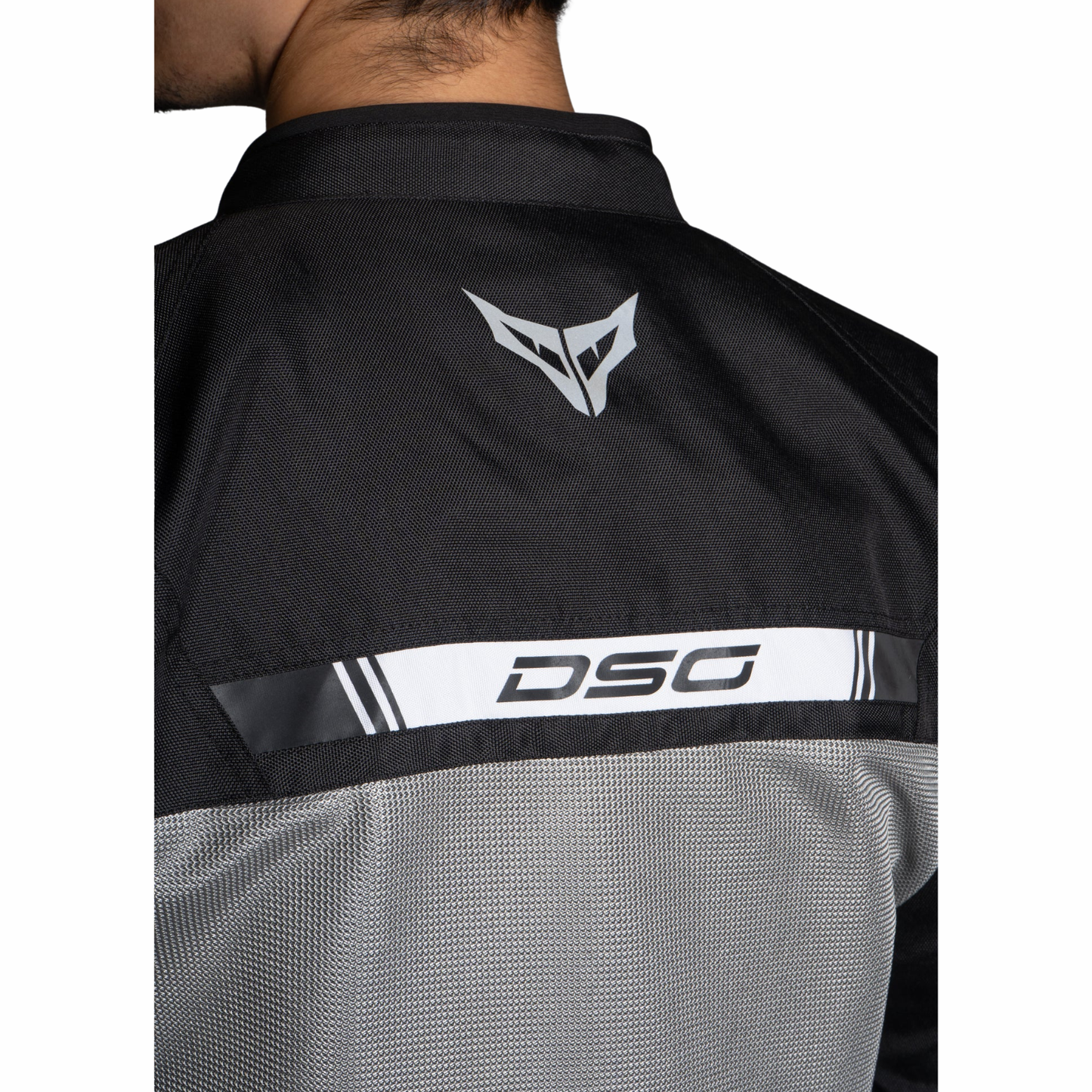 DSG Aire Mesh 2 Riding Jacket - Grey Black White