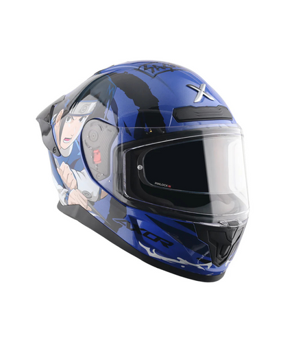 Axor Saber Sasuke Helmet - Gloss Dark Blue Black