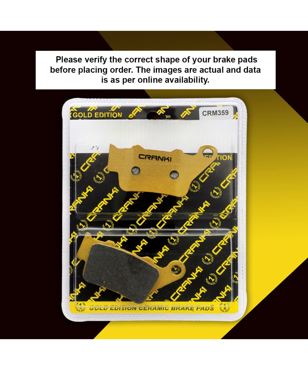 Crank1 Royal Enfield Meteor 350 Ceramic Brake Pads