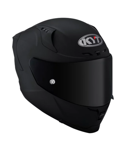 KYT Striker 2V Plain Full Face Helmet - Matt Black