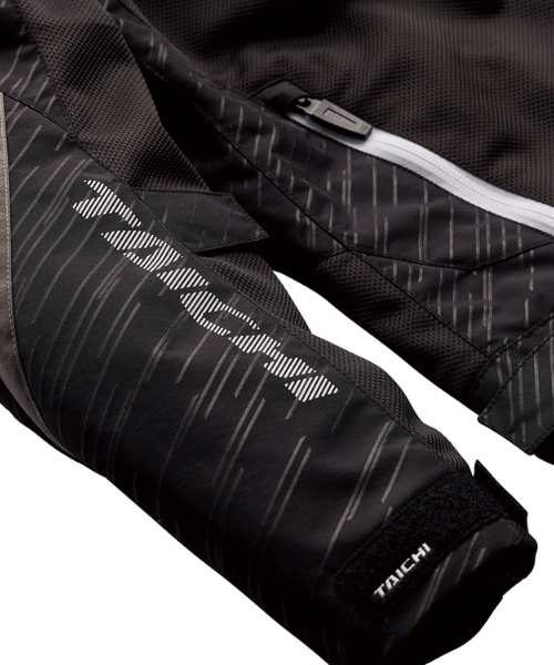 RS Taichi Torque Mesh Riding Jacket - Black White
