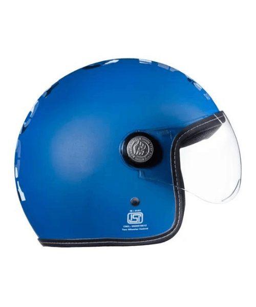 Royal Enfield Chopper MLG Camo Helmet - Matt Lagoon