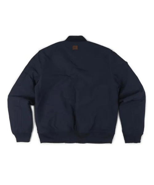 Royal Enfield Explorer Bomber Jacket - Denim Blue