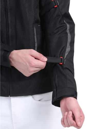 Solace Ramble V2 Motorcycle Riding Jacket - Black Grey