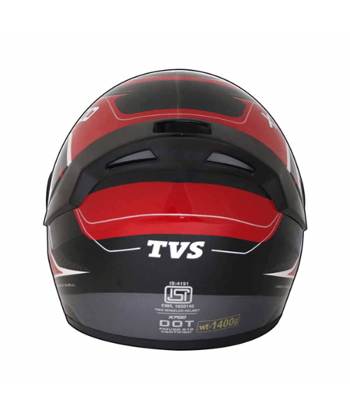 TVS Racing XPOD Dynamic Dual Tone Helmet - Red
