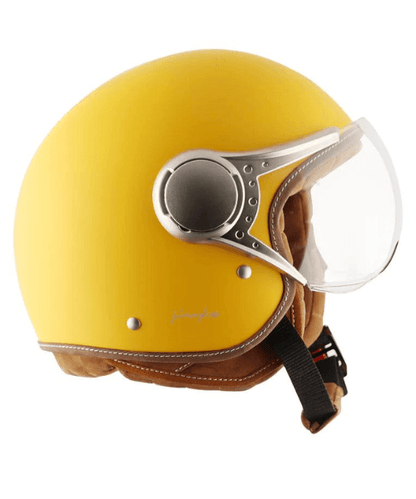 Axor Retro Jet West Helmet - Dull Mustard Yellow